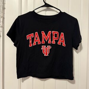 University of Tampa Champion Cropped Tee